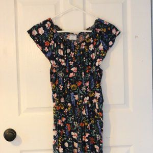 Cute Floral Jumpsuit | Old Navy | Girls XL (14)